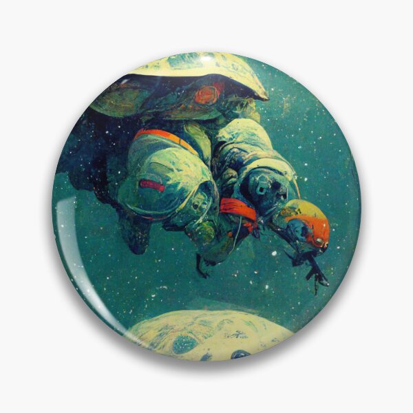 Item preview, Astronaut Turtles designed and sold by Roselight13.