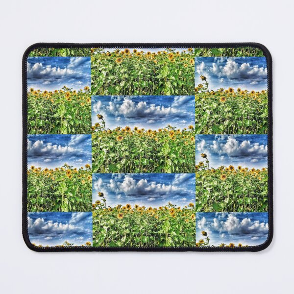 Item preview, Sunflower Field with a Moody Sky designed and sold by wumplekin.