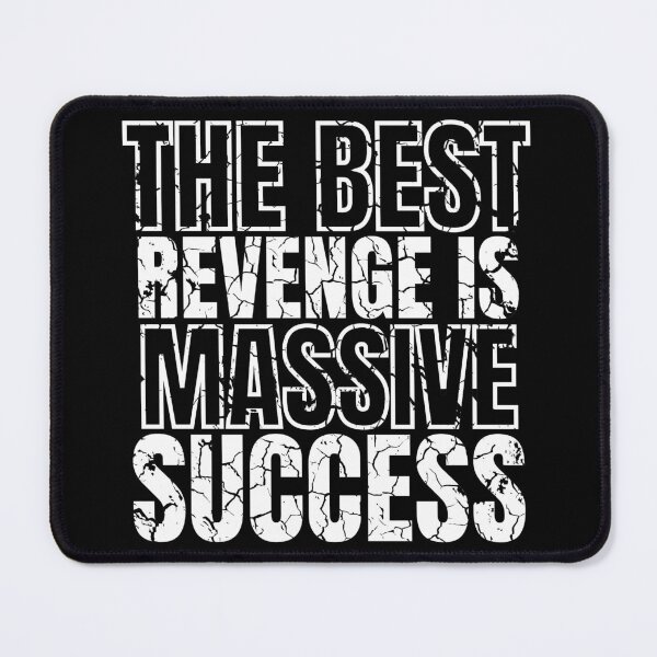 Item preview, The Best Revenge is Massive Success distressed designed and sold by KingsManKind.