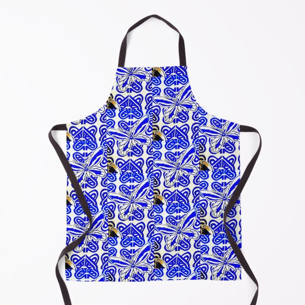 Item preview, Blue Oro Butterfly Tapa designed and sold by Nesian Tribe Designs.