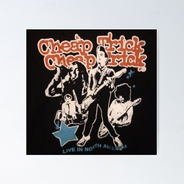  CHEAP TRICK REPLICA 1978 CONCERT POSTER: Posters & Prints