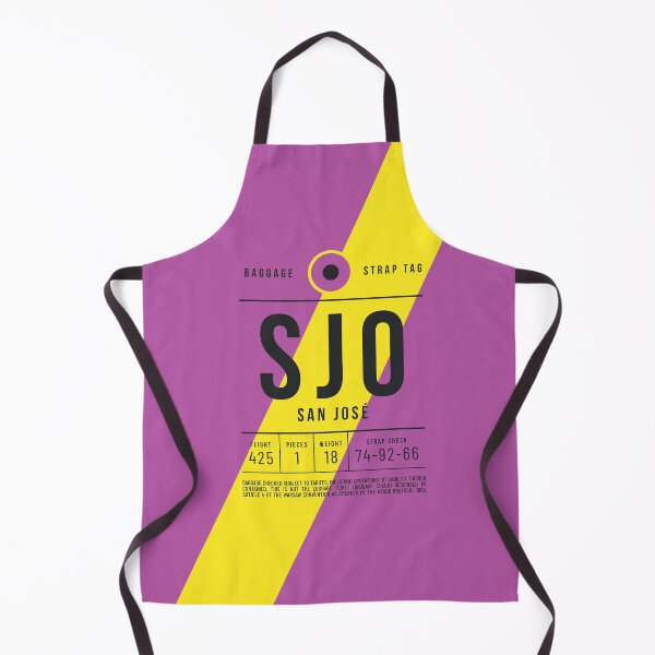 Item preview, Luggage Tag E - SJO San Jose Costa Rica designed and sold by VoodooCircus.