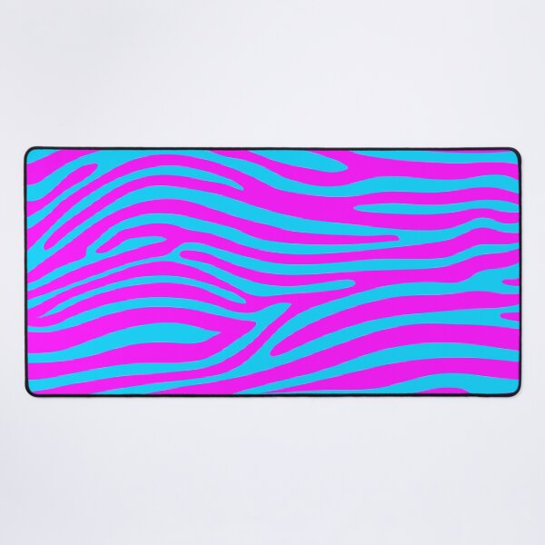 Item preview, Blue and Pink Zebra Print designed and sold by Ayoub14.