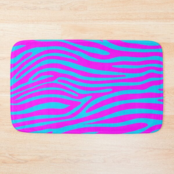 Item preview, Blue and Pink Zebra Print designed and sold by Ayoub14.