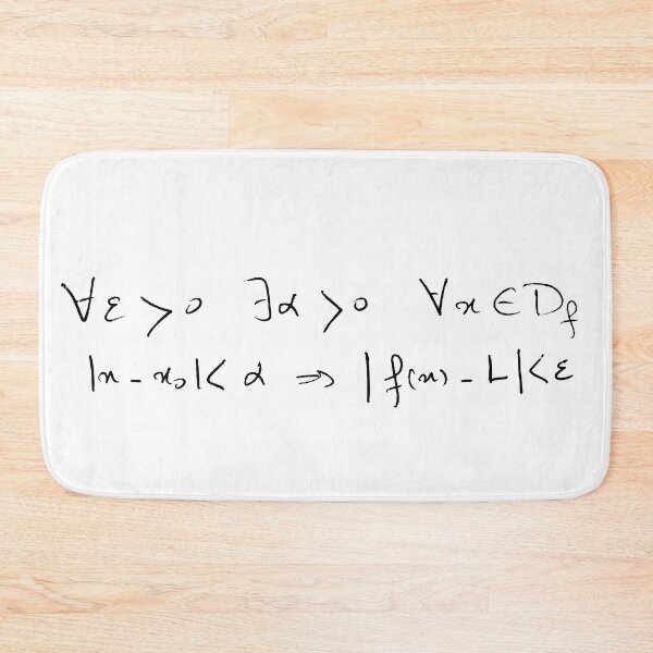 Item preview, formal definition of a limit, handwritten designed and sold by NoetherSym.