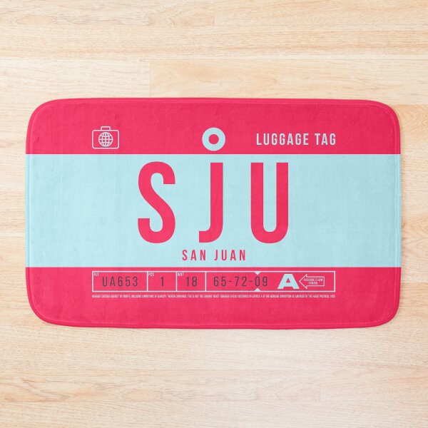 Item preview, Luggage Tag B - SJU San Juan Puerto Rico designed and sold by VoodooCircus.