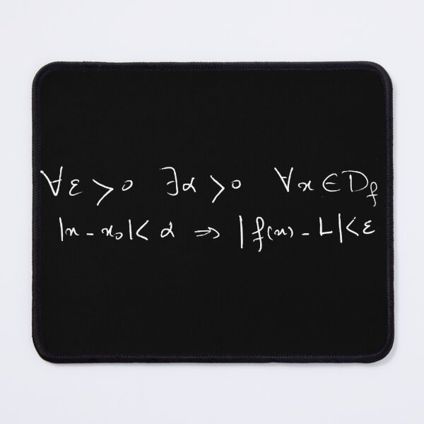 Item preview, formal definition of a limit, handwritten designed and sold by NoetherSym.