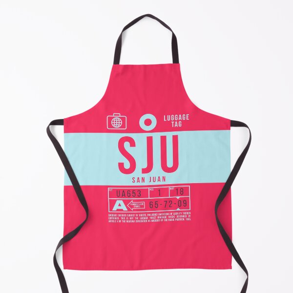 Item preview, Luggage Tag B - SJU San Juan Puerto Rico designed and sold by VoodooCircus.