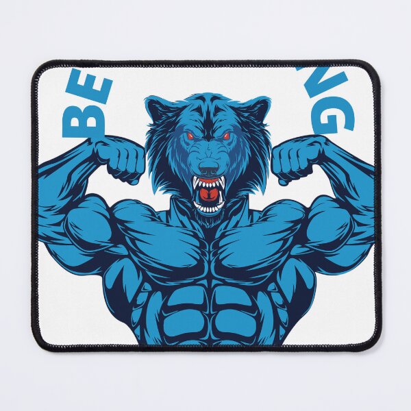 Item preview, Be strong as a wolf designed and sold by Adjato Design.
