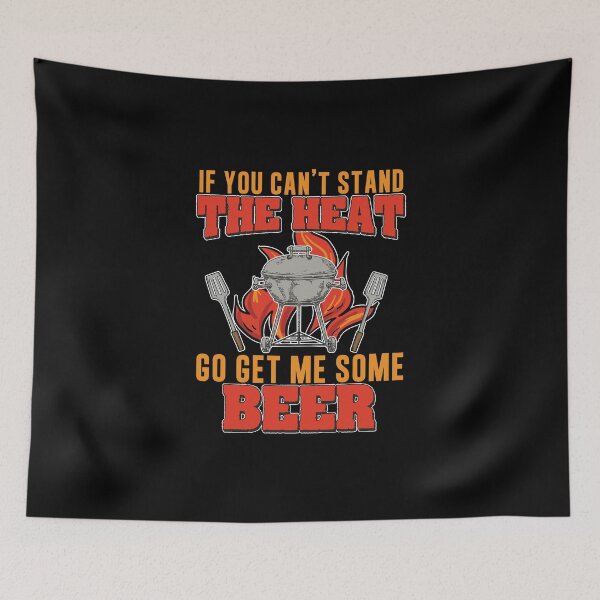 Item preview, If You Can't Stand The Heat Funny Grilling For A Grillmaster designed and sold by StrongShirts.