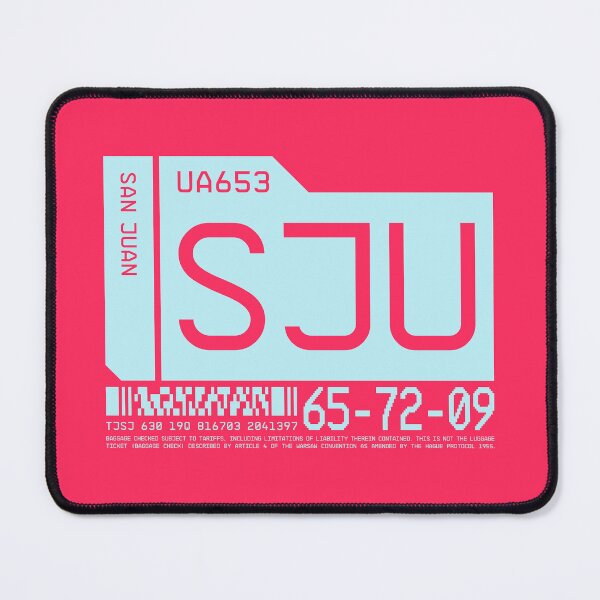 Item preview, Luggage Tag C - SJU San Juan Puerto Rico designed and sold by VoodooCircus.