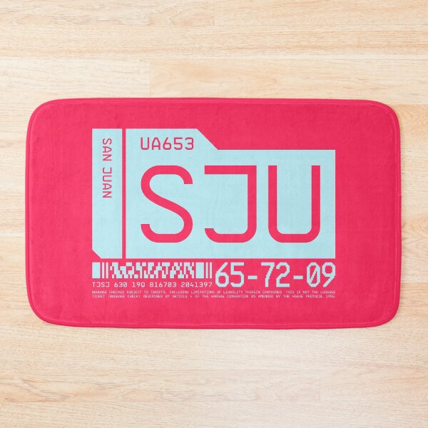 Item preview, Luggage Tag C - SJU San Juan Puerto Rico designed and sold by VoodooCircus.