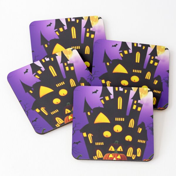 Item preview, Halloween scary castle designed and sold by DopeDesign111.