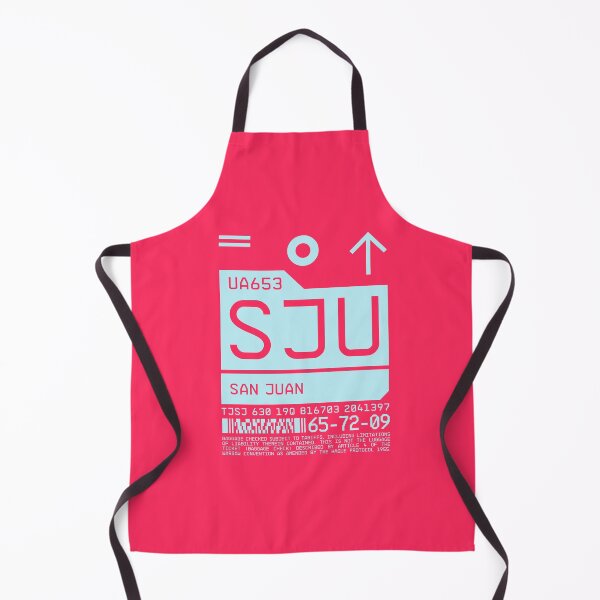 Item preview, Luggage Tag C - SJU San Juan Puerto Rico designed and sold by VoodooCircus.