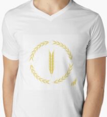 Wheat Icon Men's V-Neck T-Shirt