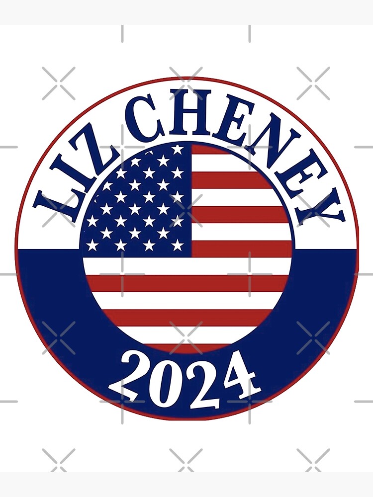 "liz cheney for president 2024 bumper, liz cheney 2024 bumper" Poster