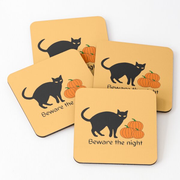 Item preview, Halloween Scary Catoween - Beware The Night  designed and sold by Nero9o.