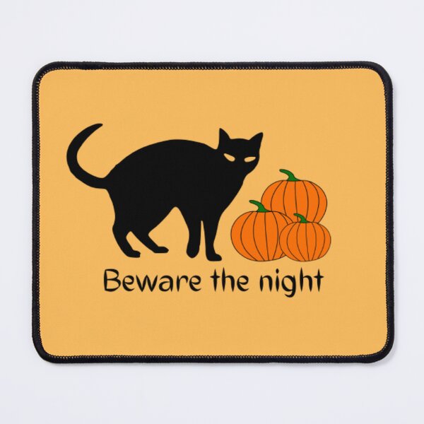 Item preview, Halloween Scary Catoween - Beware The Night designed and sold by Nero9o.