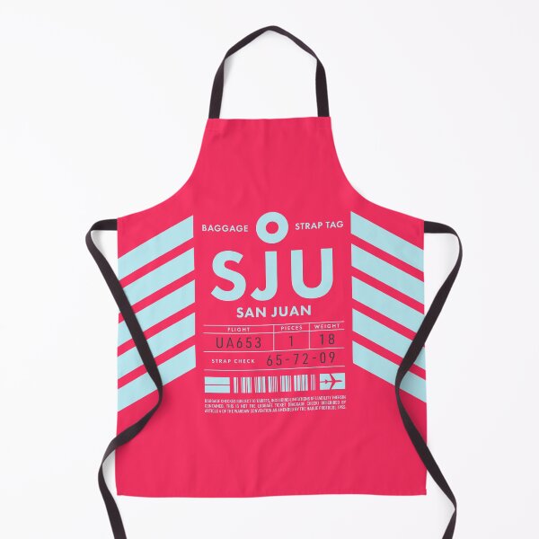Item preview, Luggage Tag D - SJU San Juan Puerto Rico designed and sold by VoodooCircus.