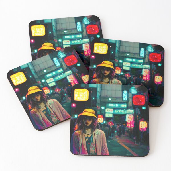 Item preview, Tokyo At Night designed and sold by DarkAgeArt.