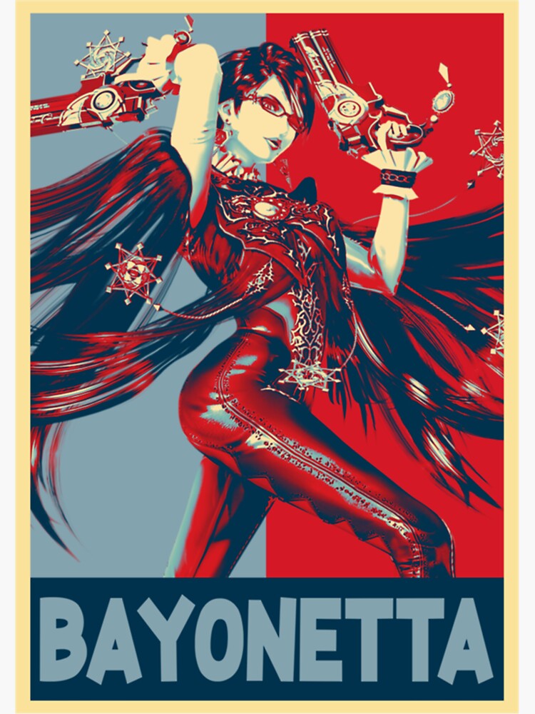 "Bayonetta" Sticker For Sale By EyeOfRaz | Redbubble