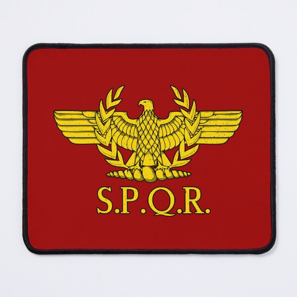 Item preview, Roman Standard - Rome - SPQR - Roman Empire - Gold designed and sold by createdezign.