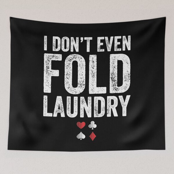 Item preview, I don't even fold laundry designed and sold by Captain Mood.
