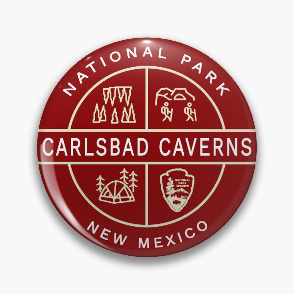 Artikelvorschau, Heraldisches Logo des Carlsbad Caverns National Park entworfen und verkauft von VanyaKar.