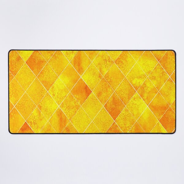 Item preview, Gold Golden Geometric Argyle Plaid Gingham Diamond Pattern designed and sold by PatternMama.