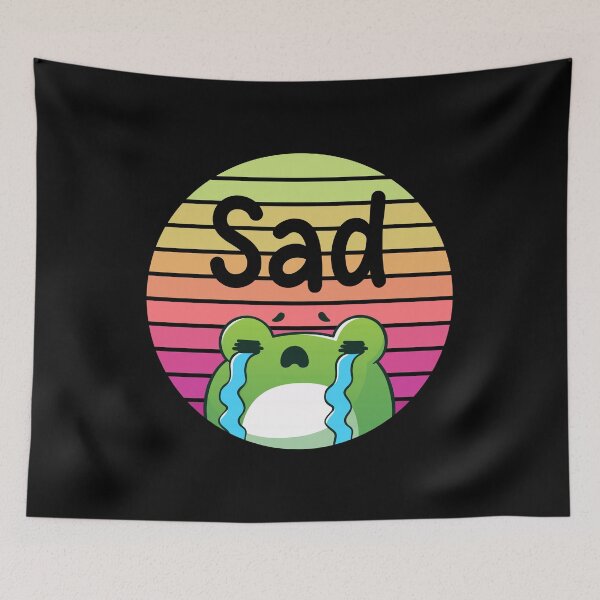 Item preview, Sad - screaming froggy - frog designed and sold by SICK-SENSE.