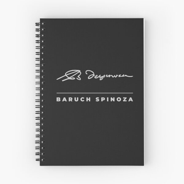 Item preview, Baruch Spinoza signature t-shirt designed and sold by CMYKStudio.