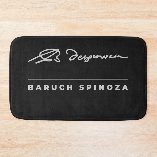 Item preview, Baruch Spinoza signature t-shirt designed and sold by CMYKStudio.