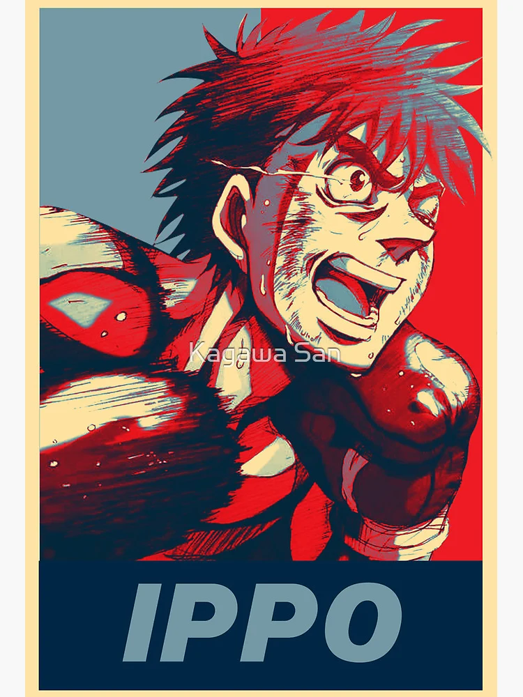 Hajime No Ippo Anime Series Hd Matte Finish Poster Paper Print