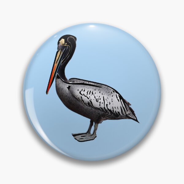Item preview, Peruvian Pelican Black Alternate Design  designed and sold by designsasstultd.