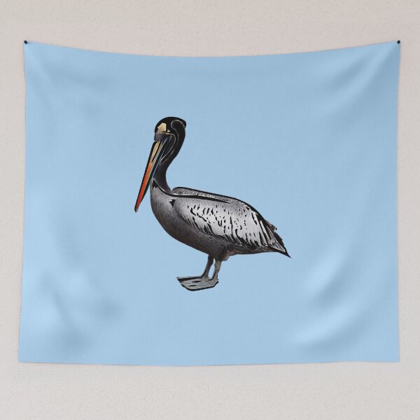 Item preview, Peruvian Pelican Black Alternate Design  designed and sold by designsasstultd.