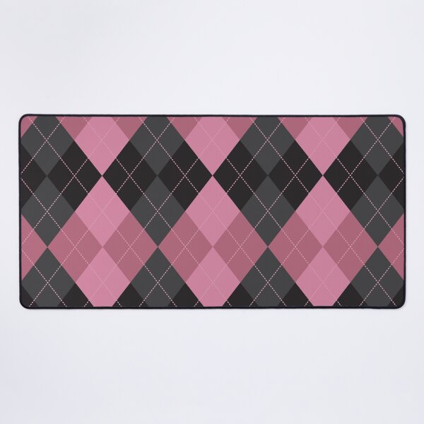 Item preview, Black and Purple Geometric Argyle Plaid Gingham Diamond Pattern designed and sold by PatternMama.