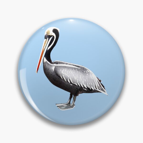 Item preview,  Peruvian Pelican White Alternate Design  designed and sold by designsasstultd.