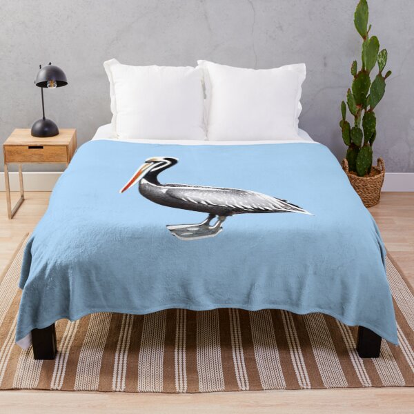 Item preview,  Peruvian Pelican White Alternate Design  designed and sold by designsasstultd.