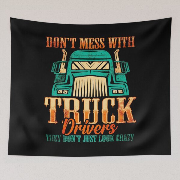 Item preview, Crazy truck driver designed and sold by Mila1946.