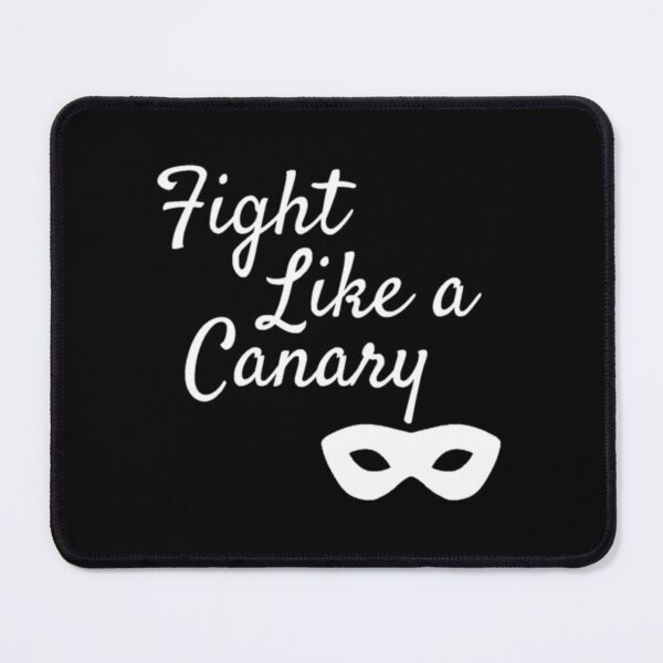 Item preview, Fight like a canary (white text) designed and sold by DiscoBallDesigns.