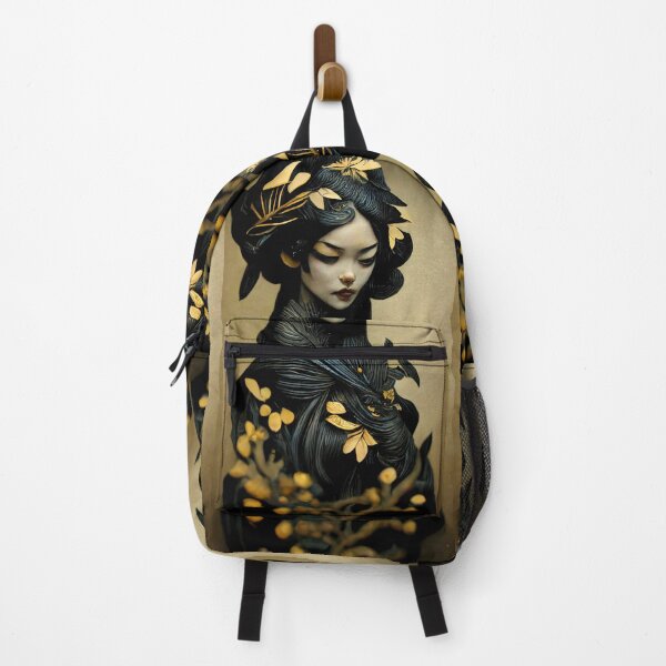 Item preview, A fancy Japanese woman in unusual colorful magical clothing. designed and sold by savagerus.