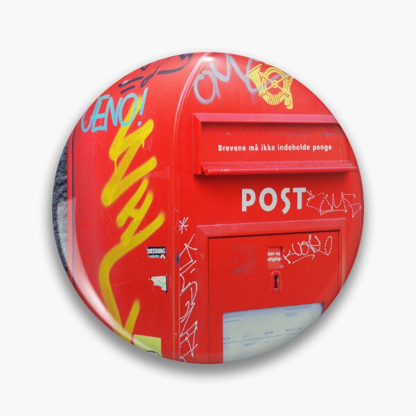 Item preview, Danish Mailbox with Graffiti designed and sold by Catherine Sherman.