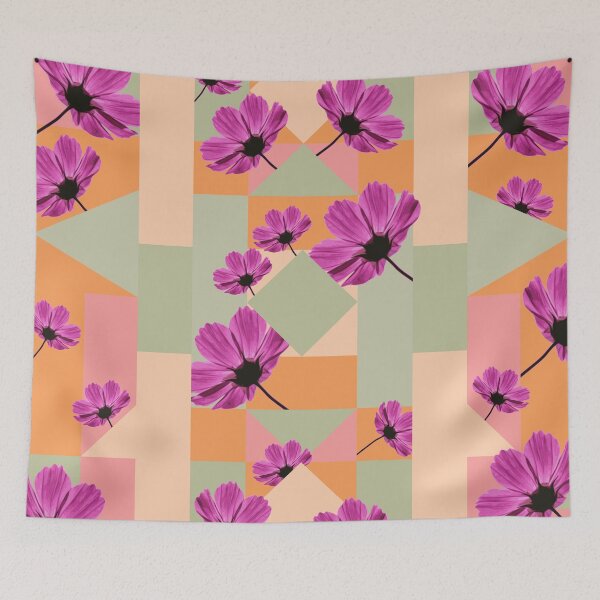 Item preview, Geometric Flowers designed and sold by Zala Farah.