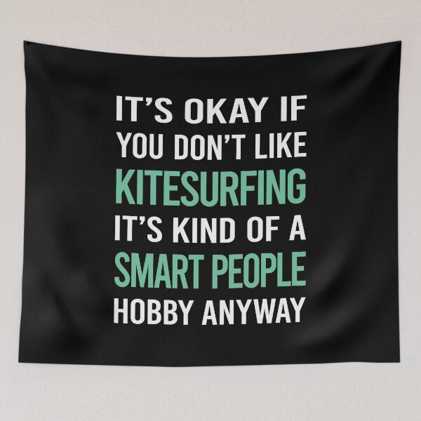 Item preview, Smart People Hobby Kitesurfing Kitesurf Kitesurfer designed and sold by RonaldEwing4782.
