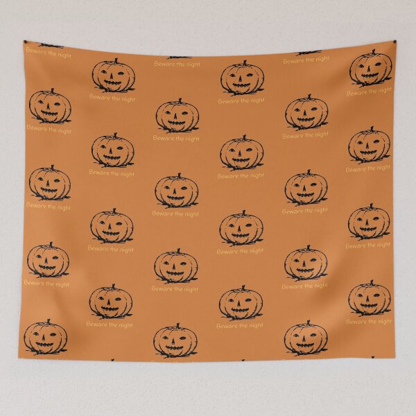 Item preview, Vintage Pumpkin Scene Halloween designed and sold by Nero9o.