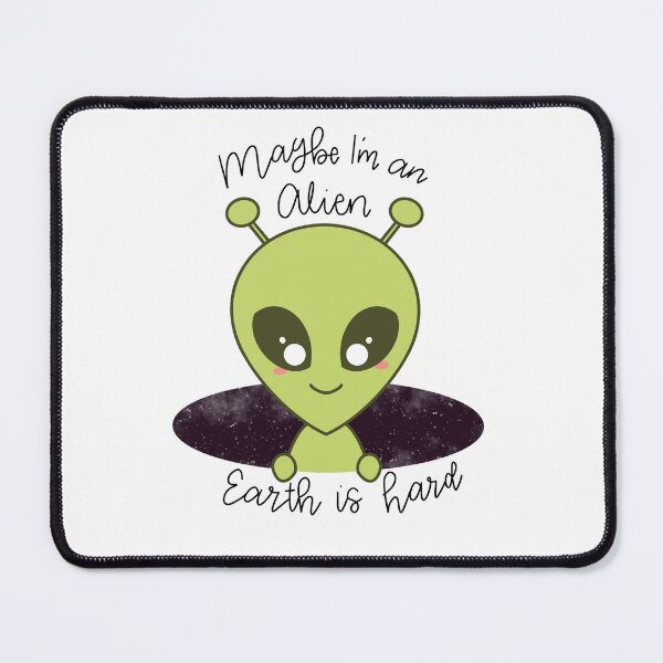 Item preview, Maybe I’m an alien designed and sold by Coffeehouse Doodles.