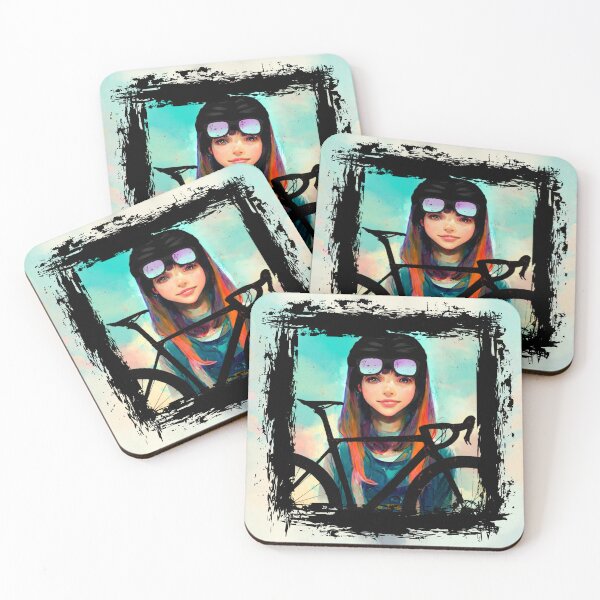 Item preview, Anime Bike Punk Girls designed and sold by tabemisa.