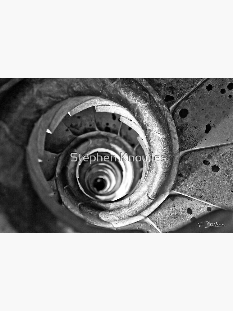 Spiral Staircase in the 'Sagrada Familia' Looking DOWN! by stephenknowles