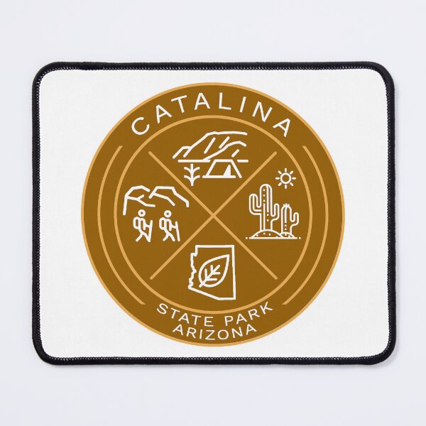 Item preview, Catalina State Park Heraldic Logo designed and sold by VanyaKar.