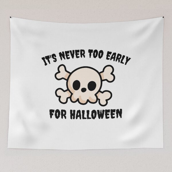 Item preview, Skull Halloween - It's Never Too Early For Halloween  designed and sold by Redone Dzn.